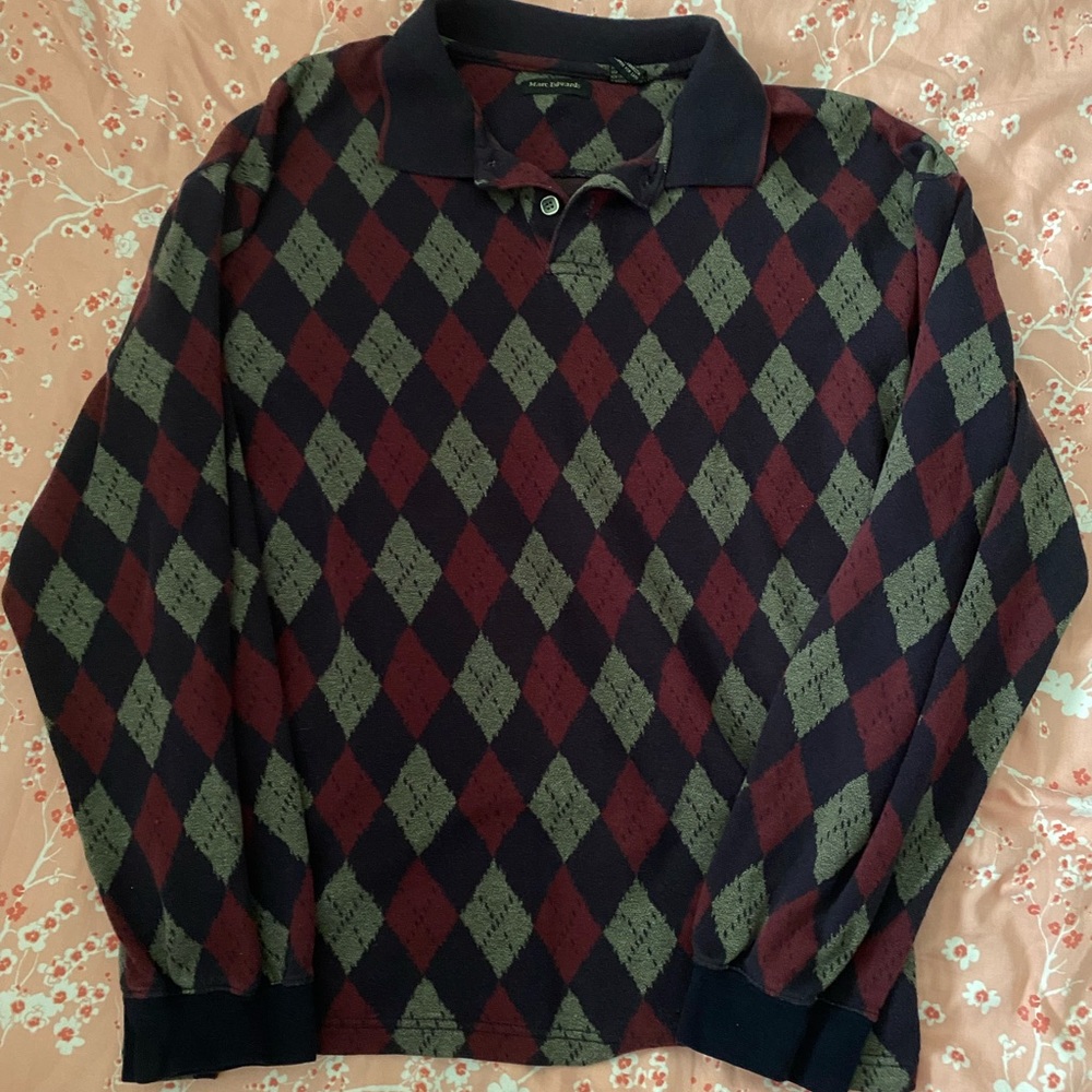 Mens Sweater Checkered 🏁🧳